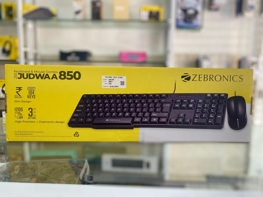 ๐ฅ๏ธ Zebronics Judwaa 850 Wired Keyboard & Mouse Combo ๐ฏ