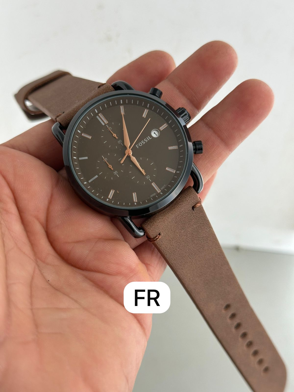 πΆοΈ Fossil-Style Premium Chronograph Watch β (Master Quality) π₯ Sleek. Bold. Timeless. Just Like You.