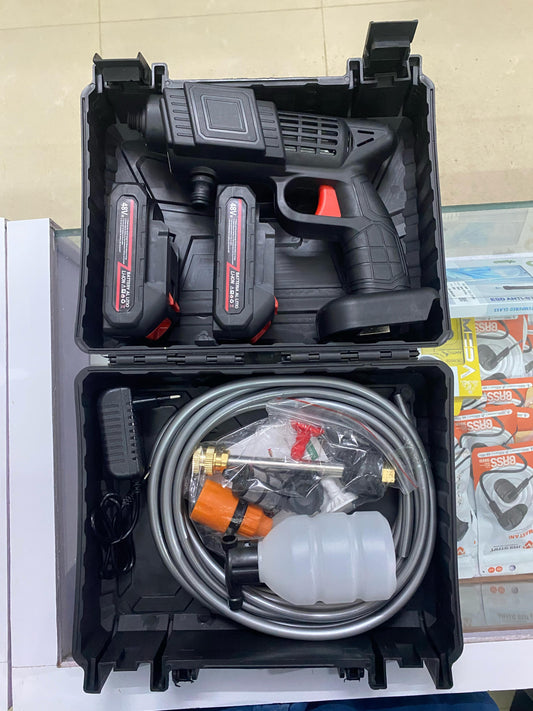 Cordless High Pressure Washer Spray Gun Kit – 48V Dual Battery, Portable Car Washer