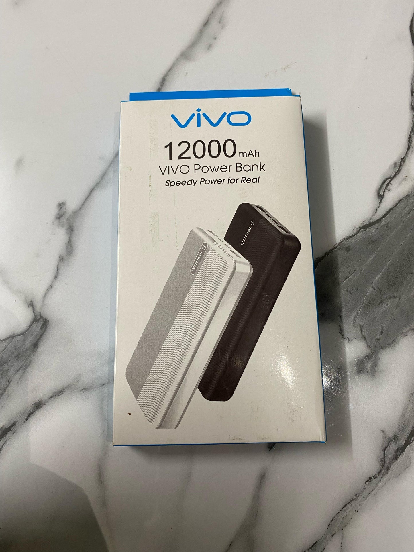 Vivo 12000mAh Power Bank – Speedy Charging with Smart LED Display