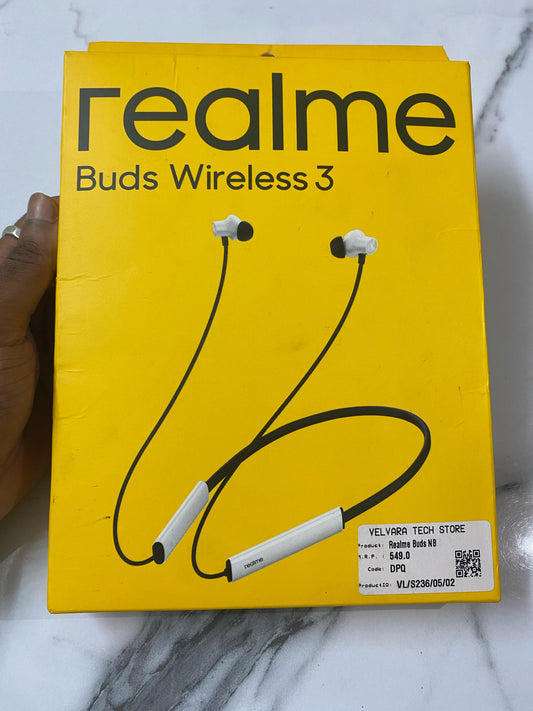 realme Buds Wireless 3 | Crystal Clear Sound 🎧 | Long Battery Life 🔋 | Stylish Sport Design 🏃‍♂️ | Fast Charging ⚡