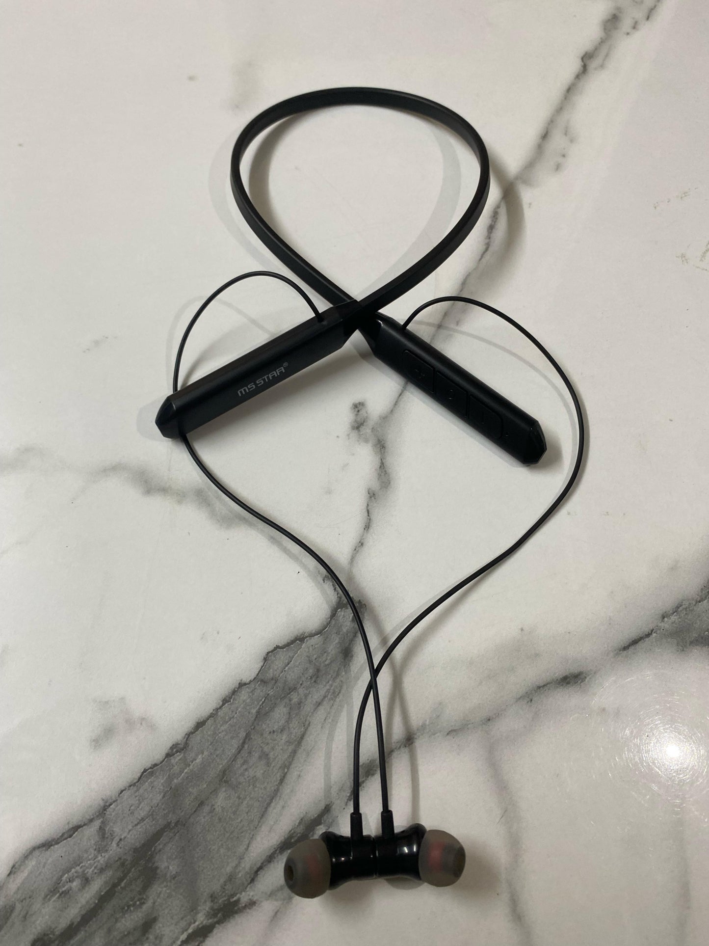 MS STAR PLAY Wireless Neckband 🎧 | Superior Sound 🔥 | Long Battery Life 🔋 | Magnetic Earbuds 🧲 | Voice Assistant Support 🎙️