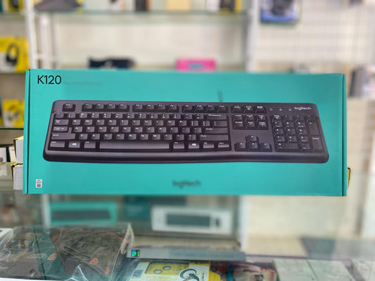 🔠 Logitech K120 Wired Keyboard – Comfortable & Reliable Typing 🖥️