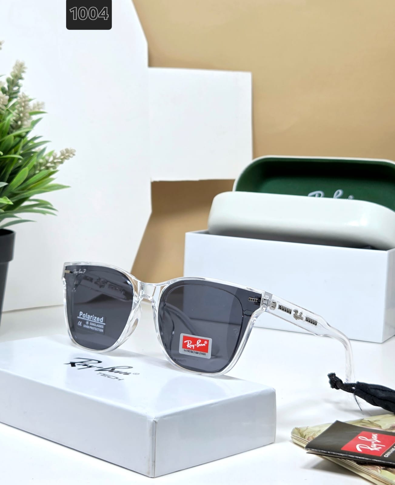 Ray-Ban Wayfarer Style Sunglasses 🤍 | Premium Quality | Polarized UV Protection 😎